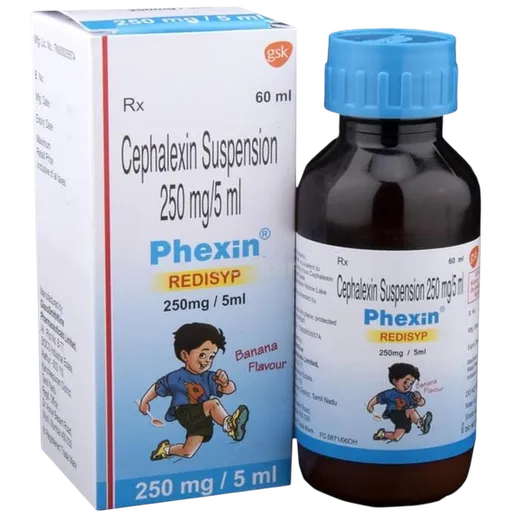 phexin redisyp 250mg syrup 60 ml
